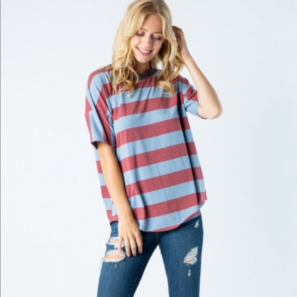 Gemma Striped Tee